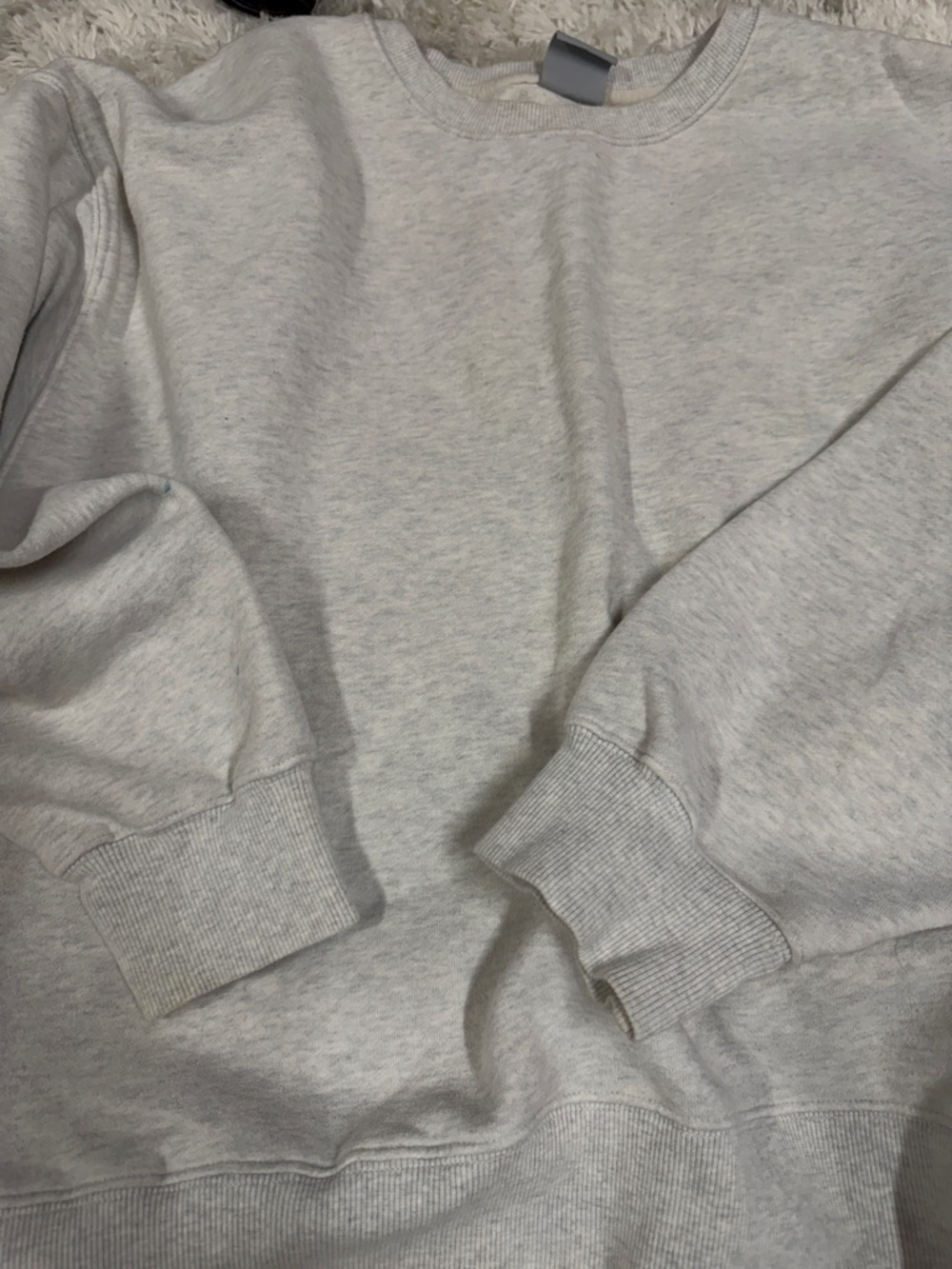 TNA cozy fleece sweatshirt